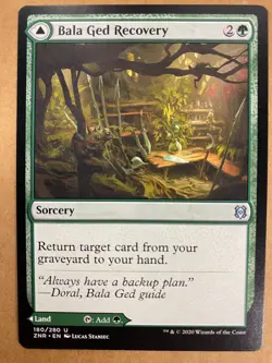 MTG 1x Bala Ged Recovery # 180 Zendikar Rising Magic the Gathering Card x1 NM - Image 1