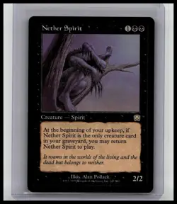 Mercadian Masques #149 Nether Spirit - Image 1