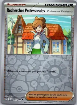Carte Pokemon Dresseur Recherches professorales .. 085/086 Reverse - 2025 - Image 1