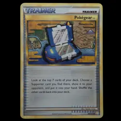 Pokemon TCG - Pokegear 3.0 96/123 Trainer HeartGold & SoulSilver 2010 [LP] - Image 1