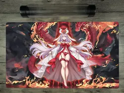 Ygomat Kurikara Divincarnate Trading Card Game Playmat Mat Free Best Tube / Bag - Image 1