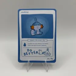 Mudskip (Mudkip) 01/90 - Pokedoodles No-Scalp Series Fan Art - Pokemon - Image 1