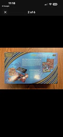 Pokemon Mega Charizard X ex Ultra Premium Collection Box Sealed New UPC - Image 2