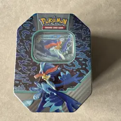 Pokemon TCG Quaquaval Ex Paldea Partners Tin New & Sealed - Image 1