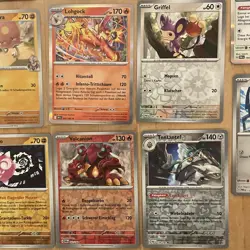 Pokemon Paradoxrift Set 44 Hologramm Karten Pokemon NM - Image 5