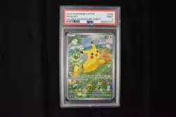 Pokemon TCG PSA 9 Pikachu 088 SVP Scarlet & Violet Promo Cards Black Star Holo - Image 1