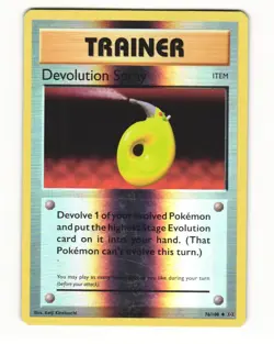 Devolution Spray 76/108 Uncommon Reverse Holo 2016 Evolutions Pokemon LP - Image 1