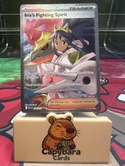 Iris’s Fighting Spirit 292/217 - Ascended Heroes - SIR Holo Pokemon Card Charity - Image 1