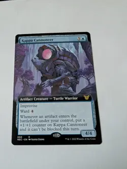 Kappa Cannoneer (Extended Art) - Near Mint MTG Commander: Kamigawa: Neon Dynasty - Image 1