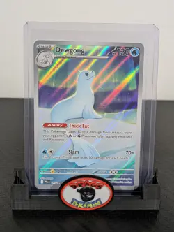 Pokemon Card 2025 DEWGONG Illustration Rare IR 097/094 Phantasmal Flames NM/M - Image 1