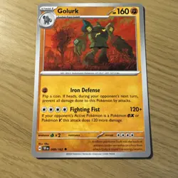 088/162 Golurk Pokemon Card Temporal Forces Pokemon Trading Card Game TCG - Image 1