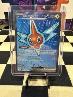 Pokemon Rotom Ex 111/094 Me02 Phantasmal Flames Ultra Rare Holo Card - Image 1