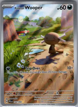 Paldean Wooper 102/094 ME02: Phantasmal Flames - Pokemon Card - NM - Image 1