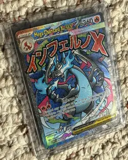 Pokemon Phantasmal Flames UPC MEGA CHARIZARD X EX #23 PROMO MINT - Image 2