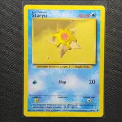 Staryu - 65/102 - Common - Base Set - Pokemon Card - MP - Image 1