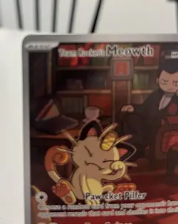 Pokemon Team Rocket's Mewoth- 203/182 Near Mint pack Fresh - Image 2