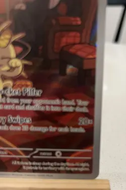 Pokemon Team Rocket's Mewoth- 203/182 Near Mint pack Fresh - Image 5