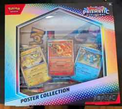 Pokemon Scarlett Violet Prismatic Evolutions Poster Collection - Image 1