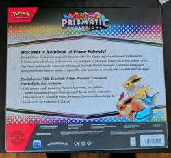 Pokemon Scarlett Violet Prismatic Evolutions Poster Collection - Image 2