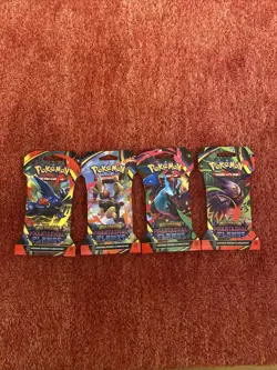 Pokemon Phantasmal Flames Sleeved Booster Pack x4 - Image 1