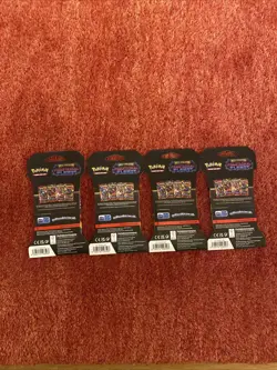 Pokemon Phantasmal Flames Sleeved Booster Pack x4 - Image 2