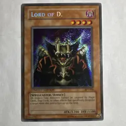 Yu-Gi-Oh! Lord of D. 2002 Collectors Tin Secret Rare Limited BPT-004 Konami - Image 1