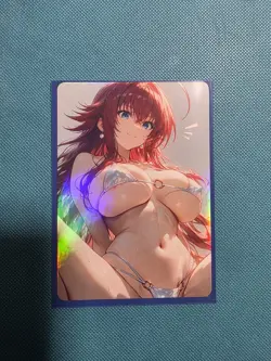Beautiful Waifu Card -Rias-Goddess ACG Custom DIY Fan Art Card - Image 1