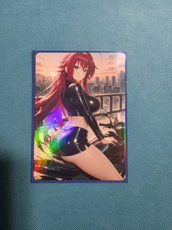 Beautiful Waifu Card -Rias Gremory-Goddess ACG Custom DIY Fan Art Card - Image 1
