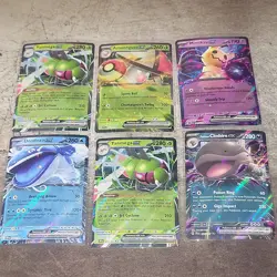 Pokemon Obsidian Flames EX Holo Card Lot (6) Yanmega Amoonguss Mimikyu donduzo - Image 1