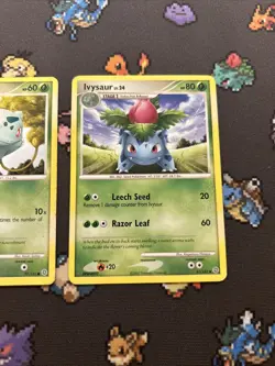 Bulbasaur 77/132 And Ivysaur 51/132 -Vintage Pokemon Card- Secret Wonders (4s) - Image 3