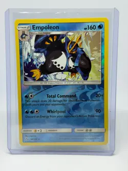 Empoleon 34/156 2018 Ultra Prism Pokemon Card Cracked Ice Holo Exclusive VLP - Image 1