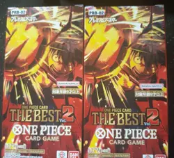 2Boxes ONE PIECE Card Premium THE BEST Vol.2 PRB-02 PRB02 SEALED Japanese #01 - Image 1