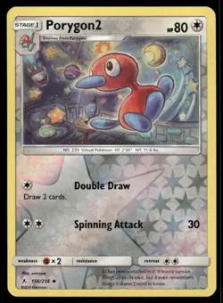 Pokemon Cards Porygon2 156/214 Reverse Holo Unbroken Bonds Uncommon NM - Image 1