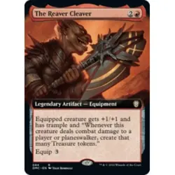 THE REAVER CLEAVER (EXTENDED ART) Dominaria United: Commander Magic MTG CARD - Image 1