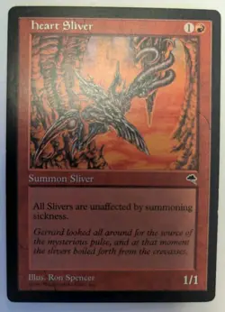 Heart Sliver Tempest Regular - MTG VINTAGE - Image 1