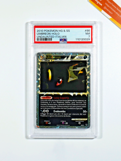 Pokemon PSA 7 Umbreon #86 Holo Senza Paura HG & SS 2010 Italiano - Image 1