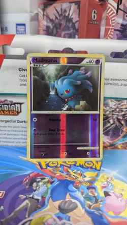 Pokemon TCG 2010 Misdreavus Reverse Holo 57/90 - Image 1