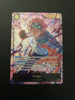 Koby Secret Rare OP11-119 | A Fist of Divine Speed | One Piece Card TCG English - Image 1