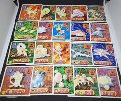 JAPANESE POKEMON CARD - LOT STICKERS AMADA 1996-1998 - Image 1
