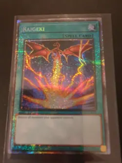 Raigeki MP25-EN015 Starlight Rare 1st Ed NM Yugioh! Slifer Alt Art - Image 1