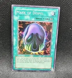 Mask of Dispel LON-017 (Super Rare, Unlimited, Near Mint / NM) Yugioh - Image 1