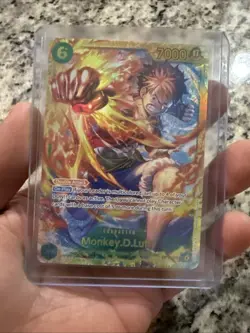 One Piece Carrying On His Will Monkey .D. Luffy OP13-118 SEC English READ DESC - Image 2