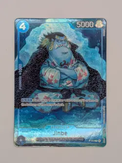 Jinbe English One Piece Premium Collection Bandai Games Fest 23-24 Texture Foil - Image 2