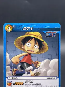 Monkey D. Luffy Miracle Battle Carddass ONE PIECE OP03 Common Japanese 34/64 - Image 2