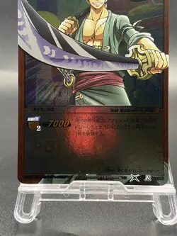 Roronoa Zoro Miracle Battle Carddass ONE PIECE OP08 Foil Rare Japanese 10/85 - Image 3