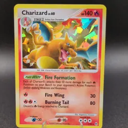 Charizard Holo Pokemon Card Platinum Cracked Ice #1/99 - 1 Owner No Gameplay - Image 1