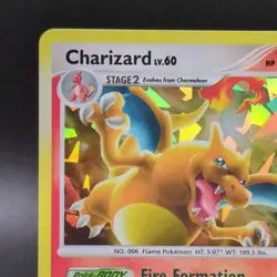 Charizard Holo Pokemon Card Platinum Cracked Ice #1/99 - 1 Owner No Gameplay - Image 2