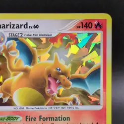 Charizard Holo Pokemon Card Platinum Cracked Ice #1/99 - 1 Owner No Gameplay - Image 3