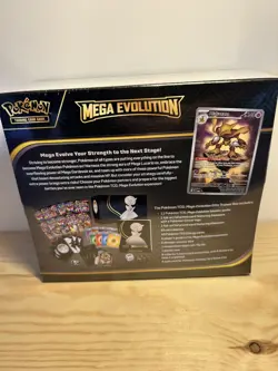 New Sealed Pokemon Center Mega Evolution Elite Trainer Box ETB Cards - Image 2