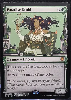 Paradise Druid #80 Foundations Special Guest Showcase Regular Mythic - Image 1
